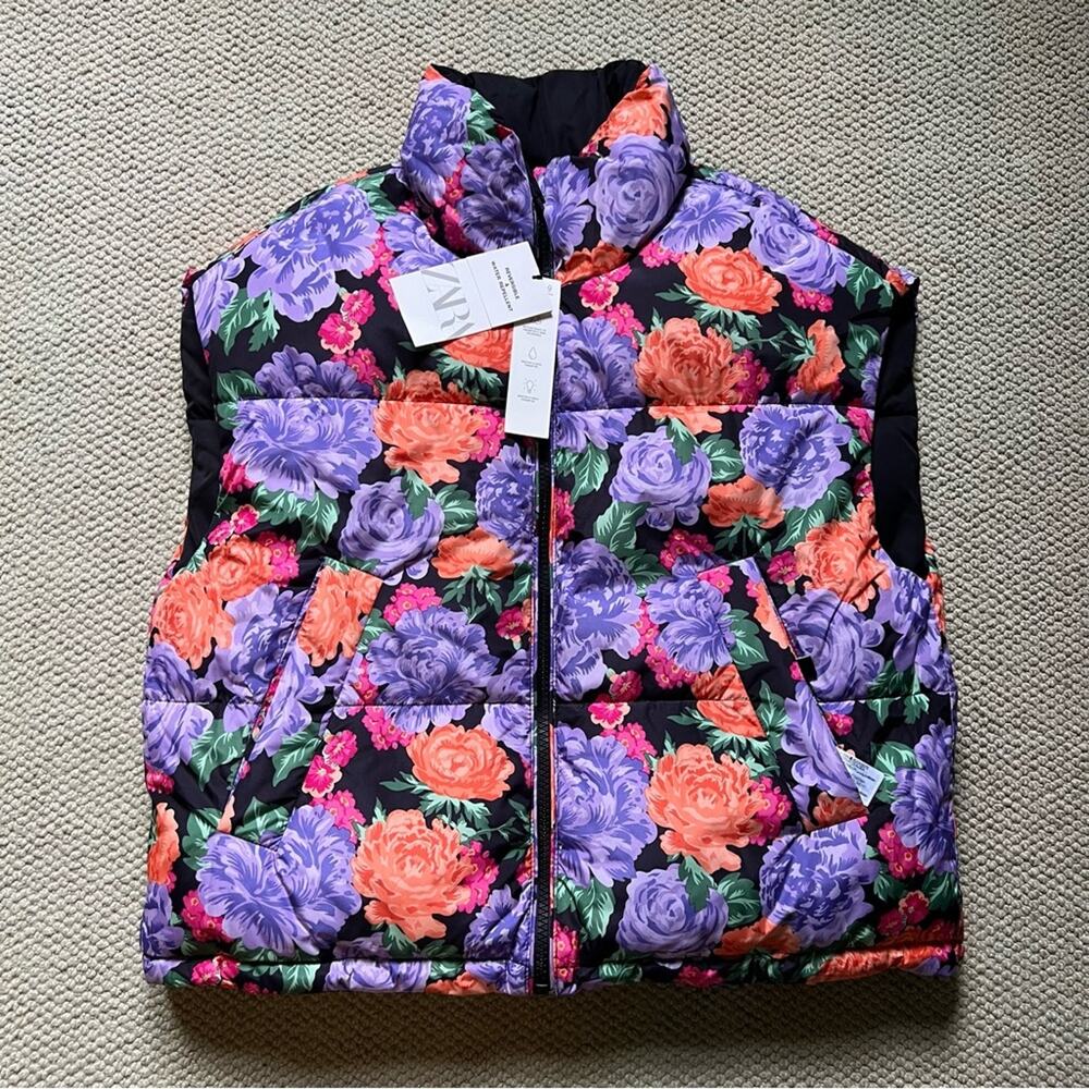 NWT Zara Reversible Vest